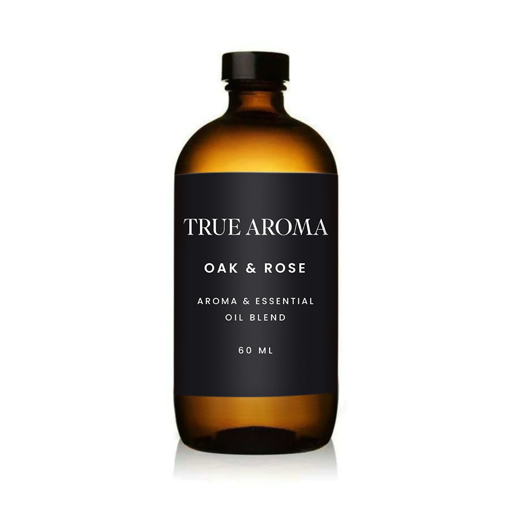 True Aroma Oak & Rose Essential Oil
