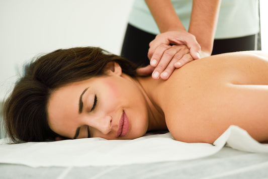 Aromatherapy massage techniques using essential oils